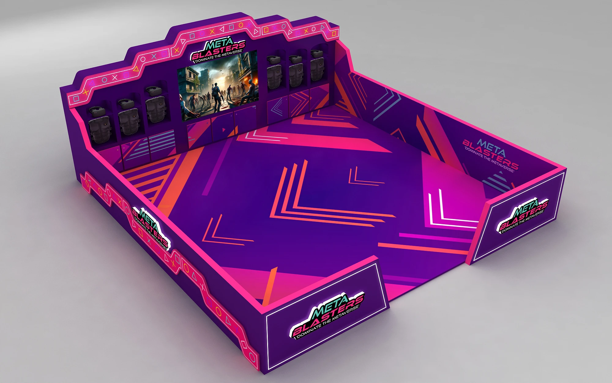 Metablaster VR Multi-Player Arena - Arcade Machine India